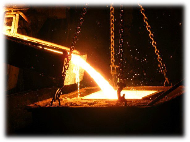 Keramiksand schmelzen